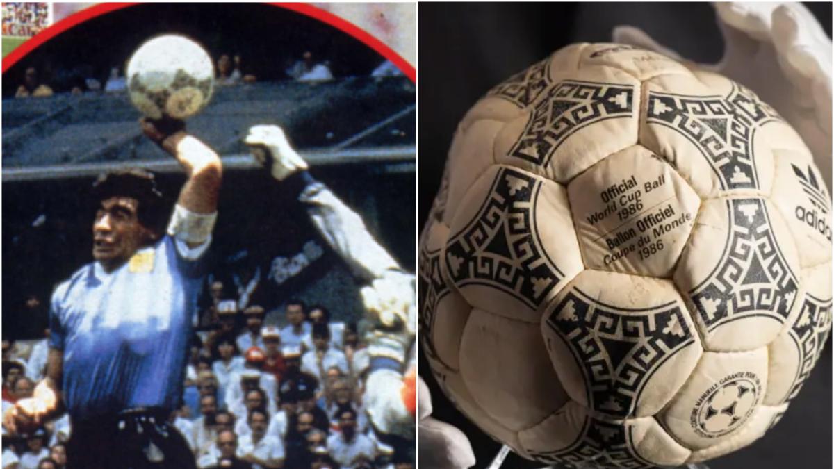 Locura por el balón de la 'mano de Dios': ¡vendido por 3 millones de euros!
