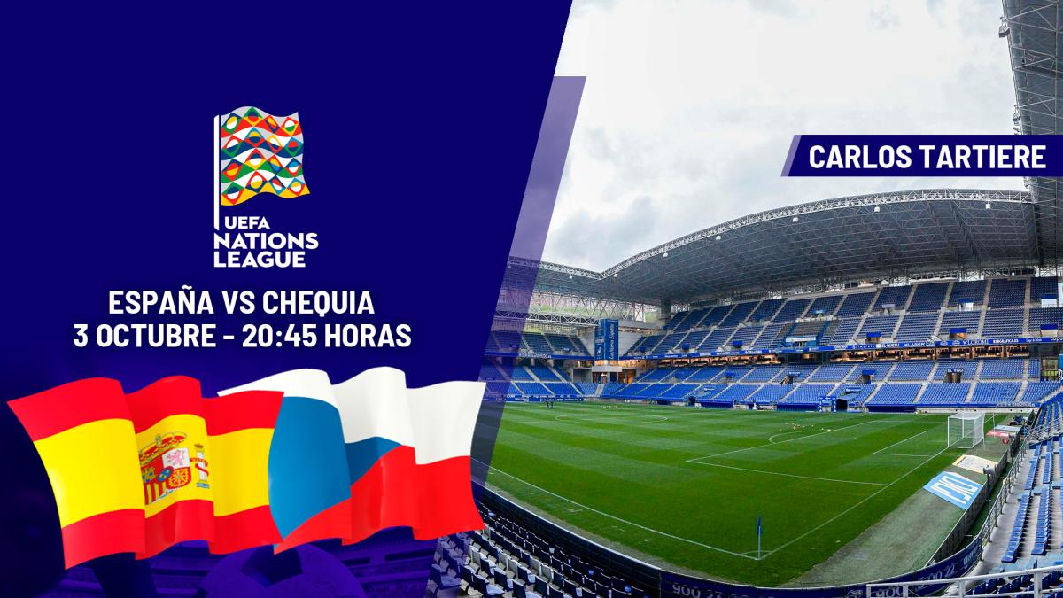 España - República Checa en directo | Última hora de UEFA Nations League en vivo hoy