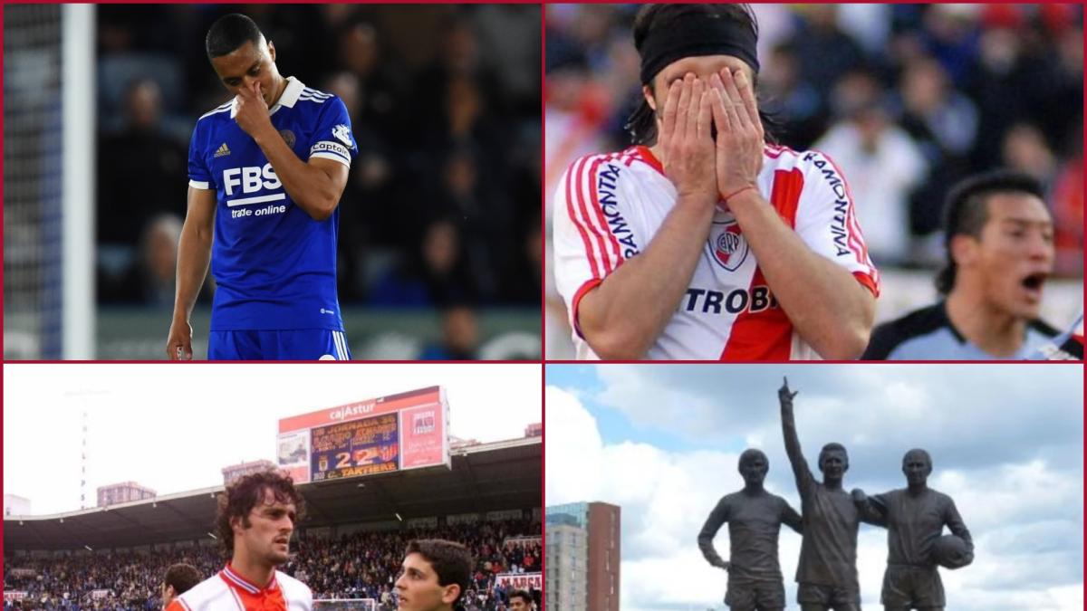 Los descensos más traumáticos de la historia: Leicester, River, Atlético de Madrid o Manchester United