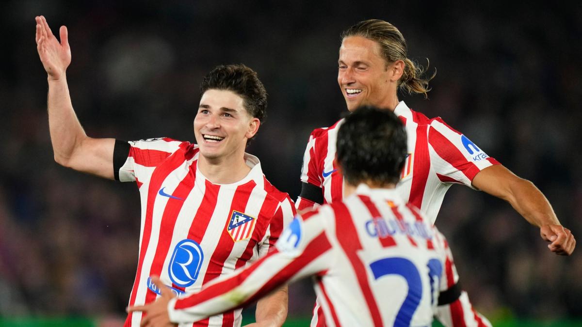 Julián Alvarez, un 'arañazo' a su Champions