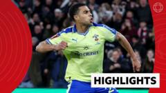 Southampton sorprende al Arsenal y llega a semifinales de la Copa FA