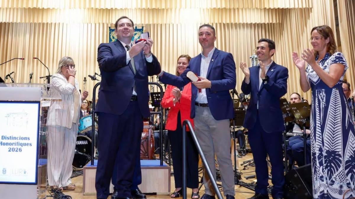 Damià Vidagany se 'cuelga' la medalla de Lliria