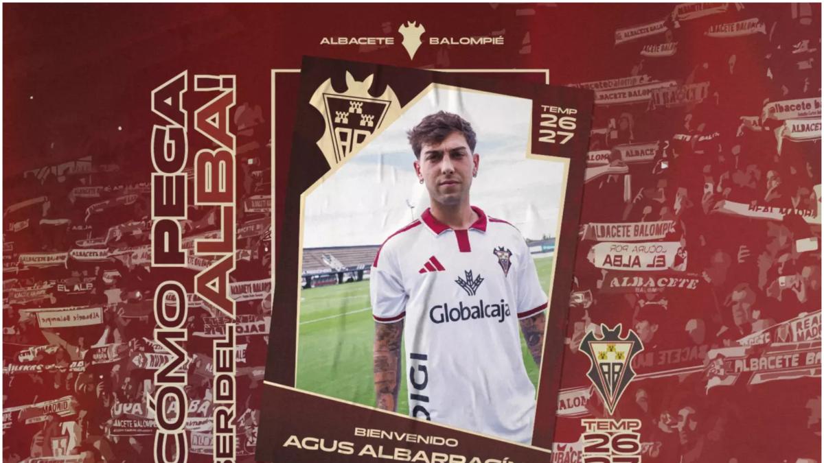 Agustín Albarracín llega cedido al Alba