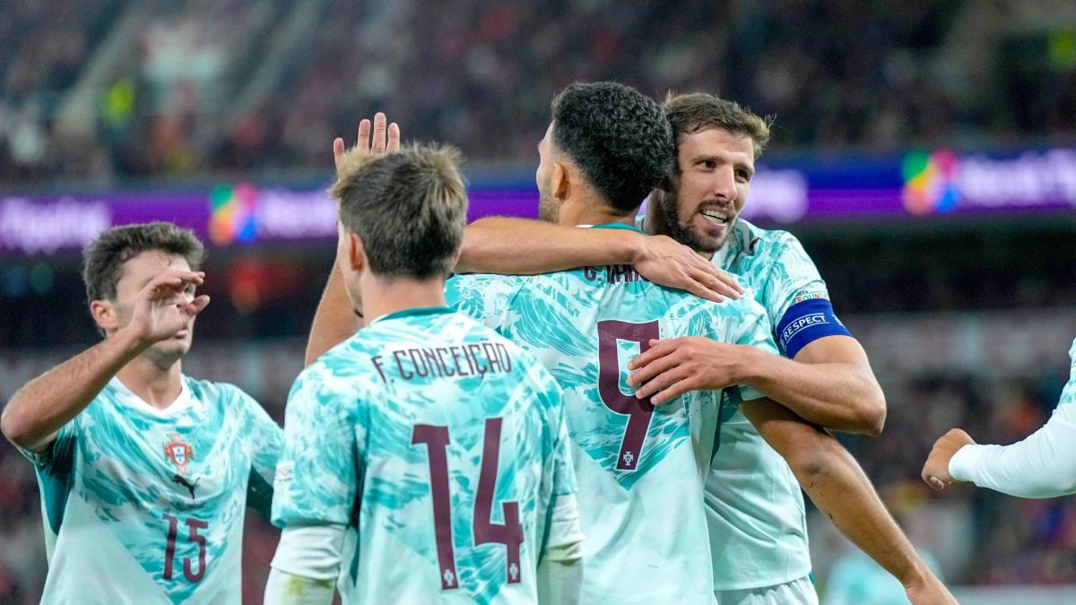 Cristiano se queda sin duelo con Haaland en la victoria de Portugal