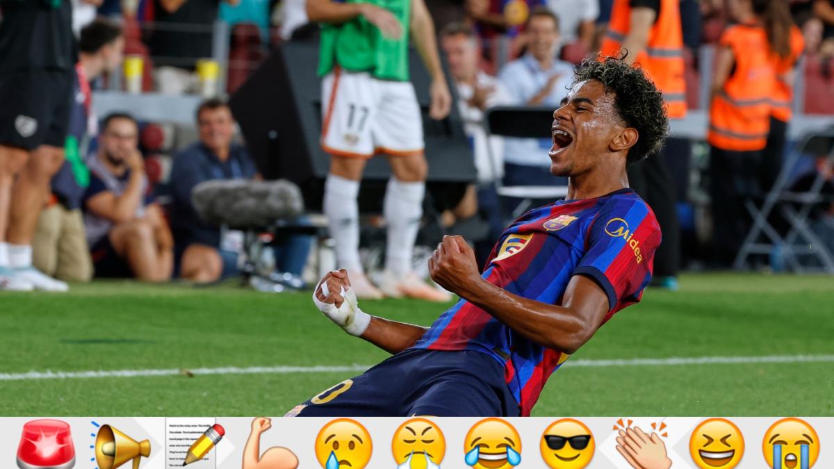 Lamine ya se lo pasa en grande