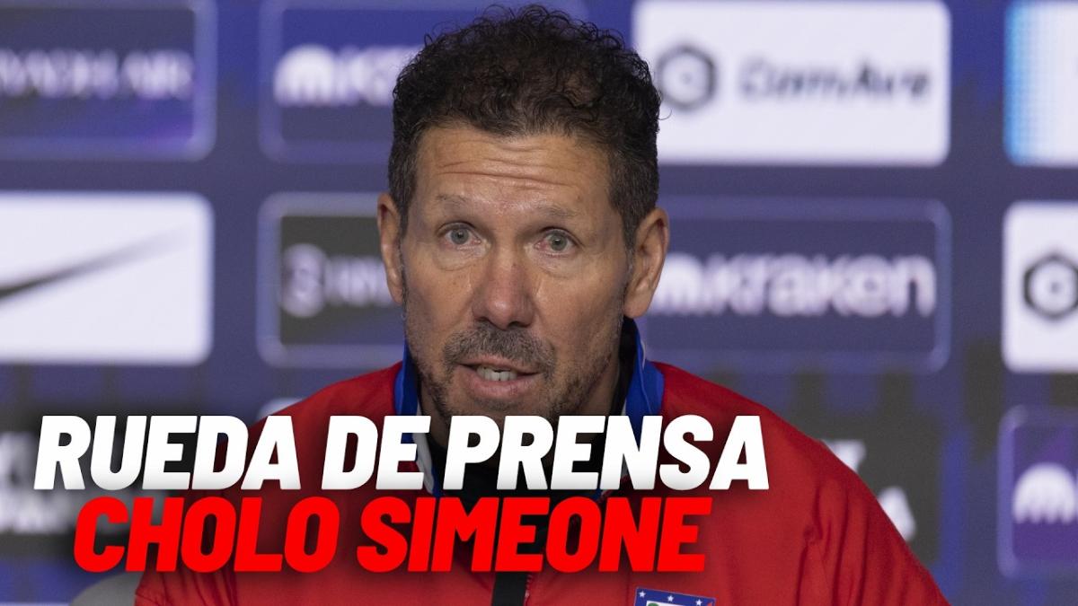 Rueda de prensa de Simeone, en directo | Última hora del Elche - Atlético en LaLiga EA Sports