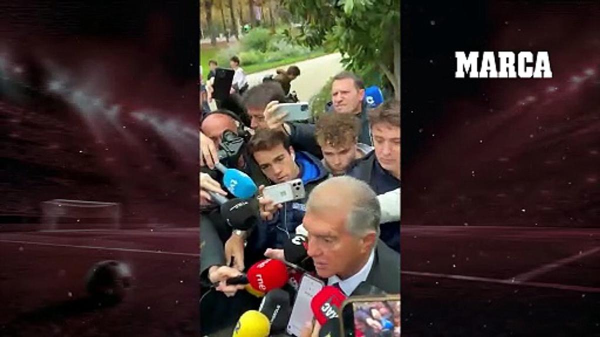 Laporta: "El PSG y el Barça son los dos mejores equipos de Europa"
