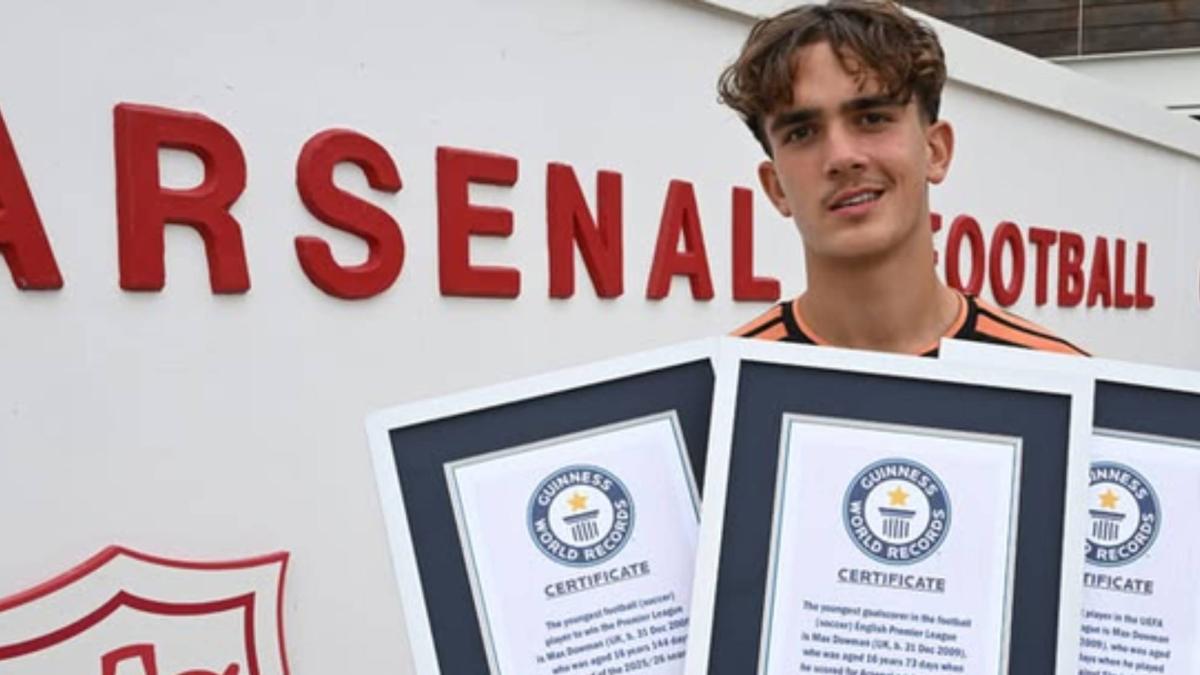 Max Dowman, el Messi inglés de 16 años, ya tiene tres récords en el Libro Guinness