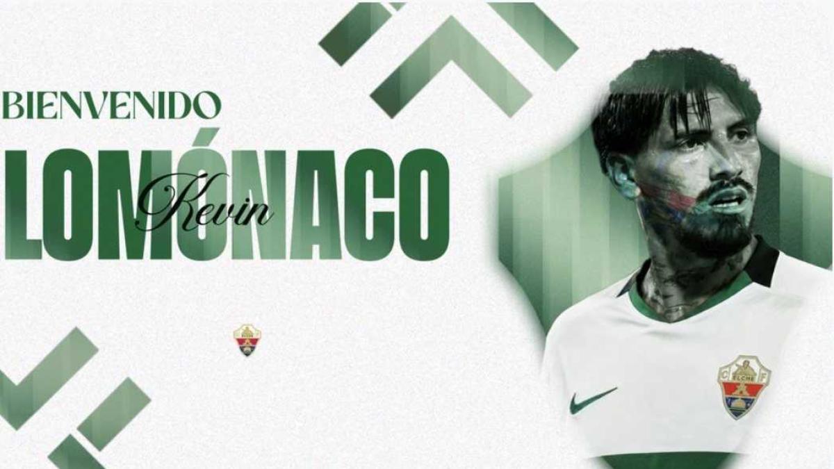 El Elche se lleva a Lomónaco por cuatro millones
